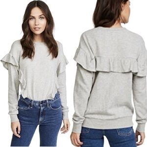 Joie: Agnia Ruffle Sweatshirt